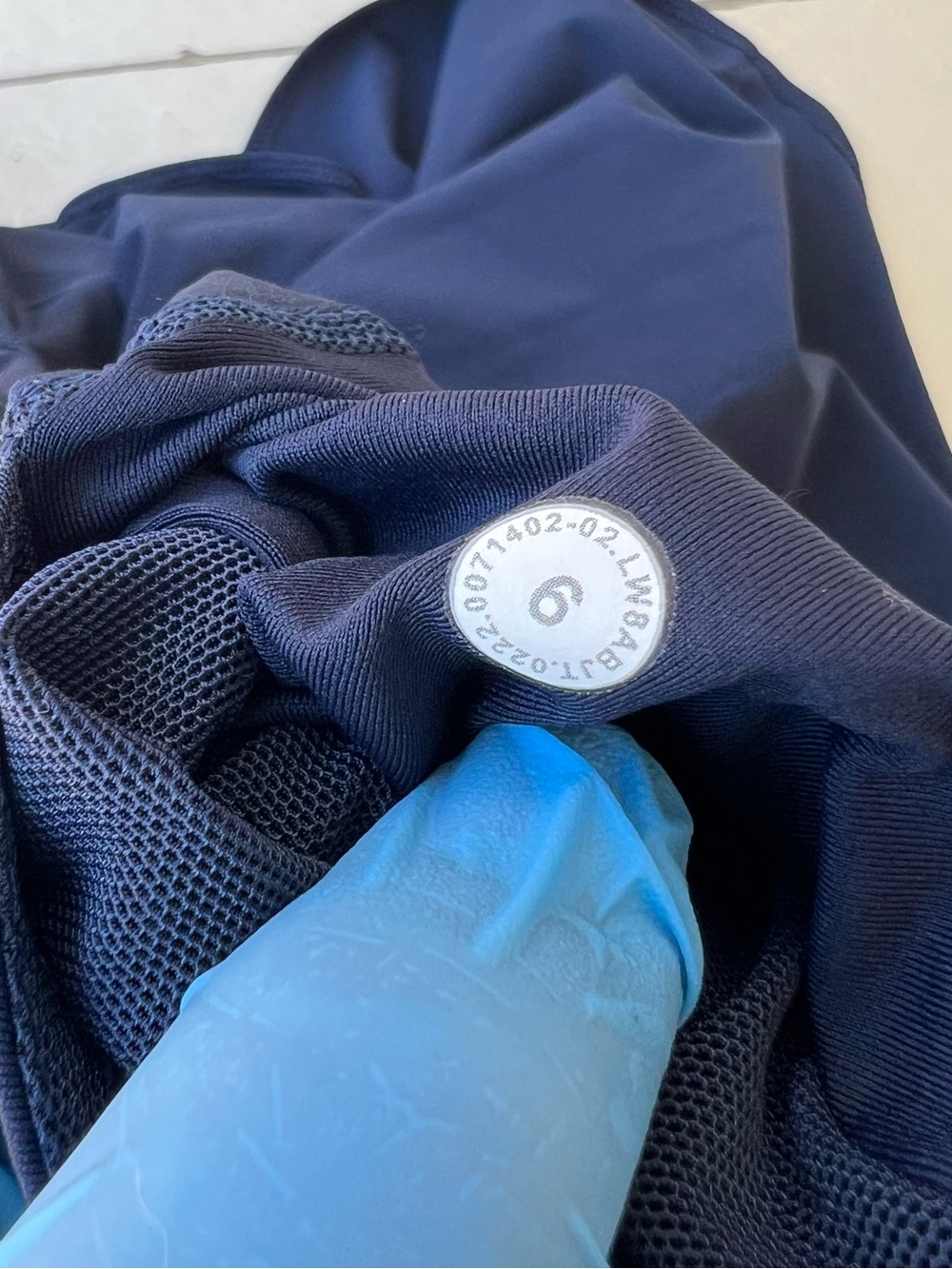 Lululemon Court Rival High-Rise Tennis Skirt Skort True Navy Blue women’s Size 6 - Picture 9 of 10